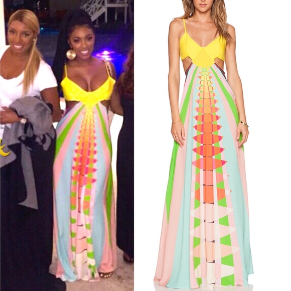 Mara Hoffman Dresses & Skirts - Mara Hoffman Cutout Printed Sexy Maxi Tall RHOA 8